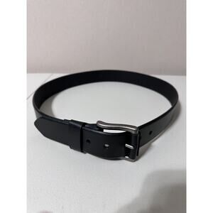 Men’s Belt US Polo Assn. Bonded Leather Belt Black Total Length 46” Width 1.5”